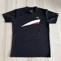 【訳あり】PUMA ブラック Tシャツ　メンズ　size L