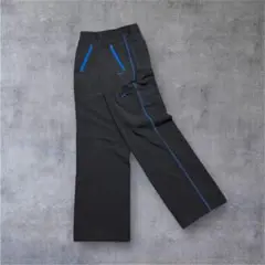 【美品】NIKEGOLFテックパンツ ブラック×ブルー 33インチ ナイキゴルフ