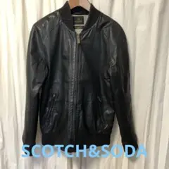 最終値下げ！スコッチアンドソーダ　レザー ジャケット SCOTCH & SODA（スコッチ アンド ソーダ）の「TJALLE LEATHER