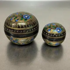 小物入れ　大小2個セット　木製