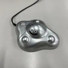 シルバー有線マウス 笑顔デザイン