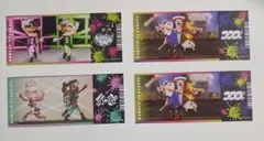 キャナルシティ博多限定 スプラトゥーン フェス風チケット ノベルティ　福岡限定