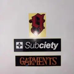 Subciety & Nine Microphones ステッカーセット