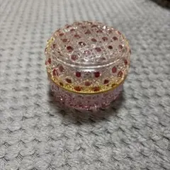 江戸切子　クリスタルガラス アクセサリーケース