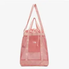 ピンク メッシュ トートバッグ