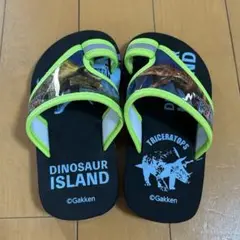 室内試着のみ：ダイナソーアイランド トリケラトプス サンダル 16cm