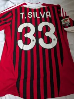 実使用ユニフォーム　チアゴ・シウバ　ブラジル　match worn shirt 実使用ユニフォーム チアゴ・シウバ ブラジル match worn shirt