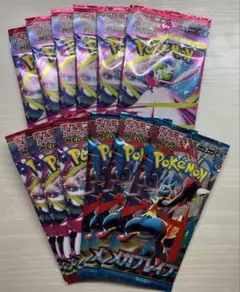 新弾　ポケモンカード メガブレイブ　メガシンフォニア　計12パック