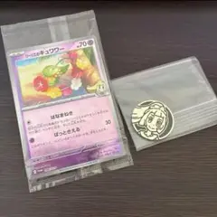 【未開封】リーリエのキュワワー プロモカード＆コイン