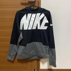 Nike DRI-FIT パーカー Lサイズ ブラック/グレー