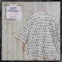 美品 ジムマスター gym master XL サイズ 顔柄 ポケット Tシャツ