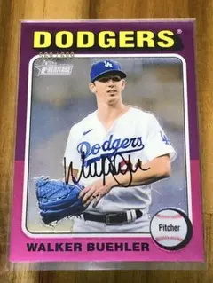 Topps Heritage 2024 Walker Buehler シリアル