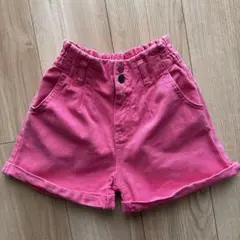 ZARA KIDS◆ピンク ハーフパンツ サイズ8（128cm）