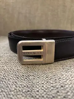 GIVENCHY レザーベルト 黒　美品