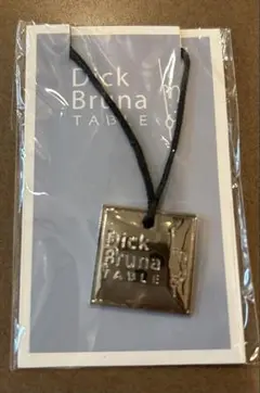 Dick Bruna ミッフィー、メタリックタグ シルバー（チャーム）