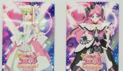 キラッキランランフェスタ限定　キュアズキューン　キュアキッス　ブロマイドセット