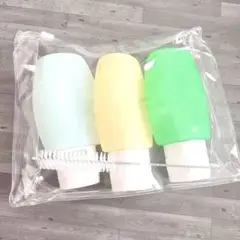 ♡ トラベル ボトル シャンプー 旅行 詰め替え 携帯 メモリ付き容器 ブラシ
