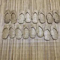 路地草履 露路草履 数寄屋草履8足 おまけ1.5足 茶道具