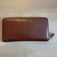 ブラウンレザー 長財布