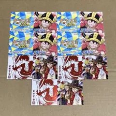 ONE PIECE　ナツコミステッカー　7枚