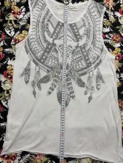 goa ゴア　タンクトップ　ノースリーブTシャツ　Made in Japan