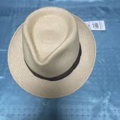 MACKINTOSH ベージュ メンズ　麦わら帽子 58-60cm タグ付き