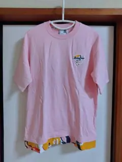 ［美品］Aape ピンク Tシャツ Sサイズ