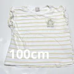 petit main ストライプ Tシャツ 100cm プティマイン