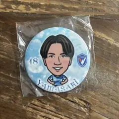 山崎選手 記念バッジ 18 Vファーレン長崎