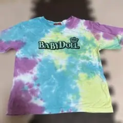 ベビードール　タイダイTシャツ　120