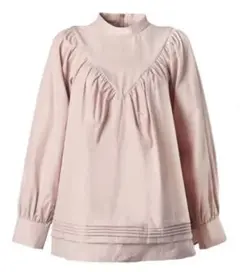 【USED】ボーダーズアットバルコニー SMOCK BLOUSE