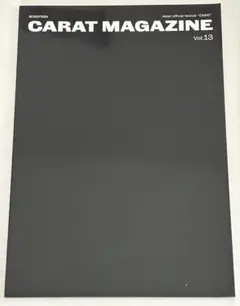 CARAT MAGAZINE vol.13