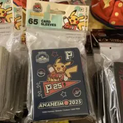 WCS 2025 スリーブ ピカチュウ 未開封