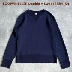 【美品】ループウィラー × ビームス スウェット ツートン 変形スリーブ M