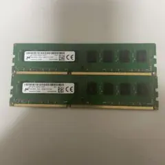16GB DDR3 PC3L-12800U 8GB 2枚セット動作確認みです。
