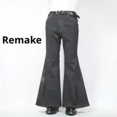 リメイク】再構築 ボンテージデニム グランジ ブラック