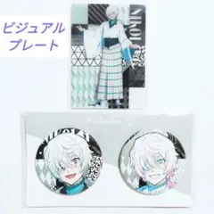 文豪ストレイドッグス ニコライ 現代和装 ビジュアルプレート 缶バッジ