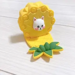 スマホスタンド かわいい　パイナップル