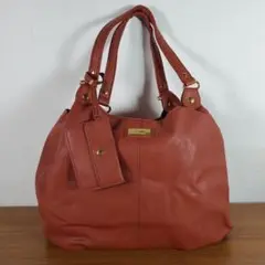 IENA イエナ レディース トートバッグ ポーチ付き ブラウン ポケット多