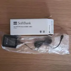 Softbank ACアダプタ microUSB 1.8A ZTDAD1