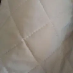 ホワイト キルティング 敷きパッド