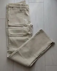 新品 コーデュロイ パンツ ライトベージュ レディース