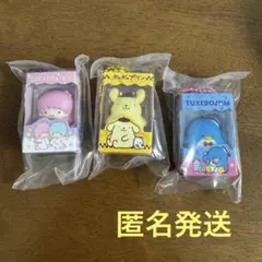 サンリオ　チョコボックス　キキララ　ポムポムプリン　タキシードサム　セット