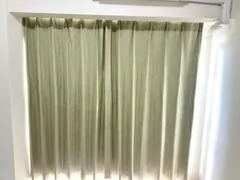 ニトリ 遮光1級 オリーブグリーン　カーテン 100 170 2枚