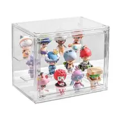 新品 透明 アクリル フィギュアケース ディスプレイ 収納