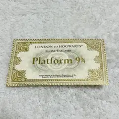 ハリーポッター　ホグワーツ行き片道切符 Platform 9¾
