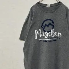 PRO WEIGHT フィッシング Tシャツ 文字 グレー 古着