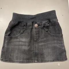 ruggedworks ラゲッドワークス　グレーデニムスカート  100