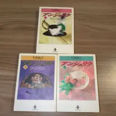 【完結全巻セット】アンジェリク　全3巻　木原敏江　映画原作　文庫