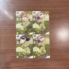 忍たま乱太郎 クリアカードコレクション 4枚セット
